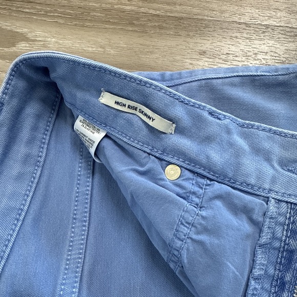 Vineyard Vines Jeans Womens 30 Blue‎ High Rise Skinny Candiani Stretch Denim - Picture 8 of 15